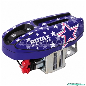 Stickers for Battery holder with Rotax logo, Kosmic